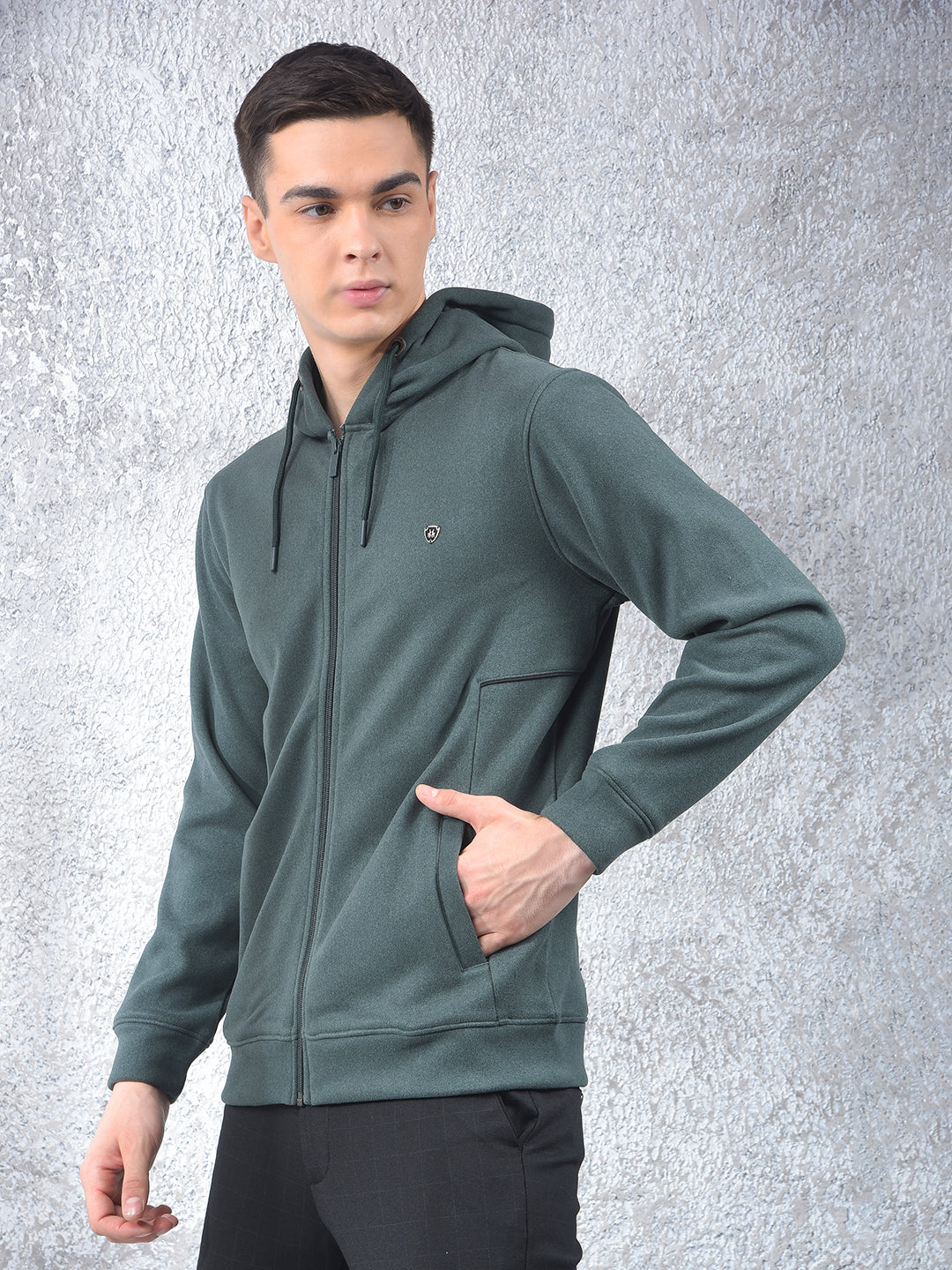 Green Reversible Sweatshirt