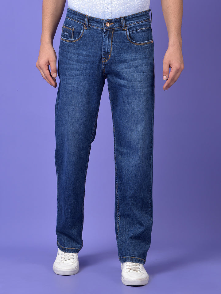 Blue Baggy Jeans