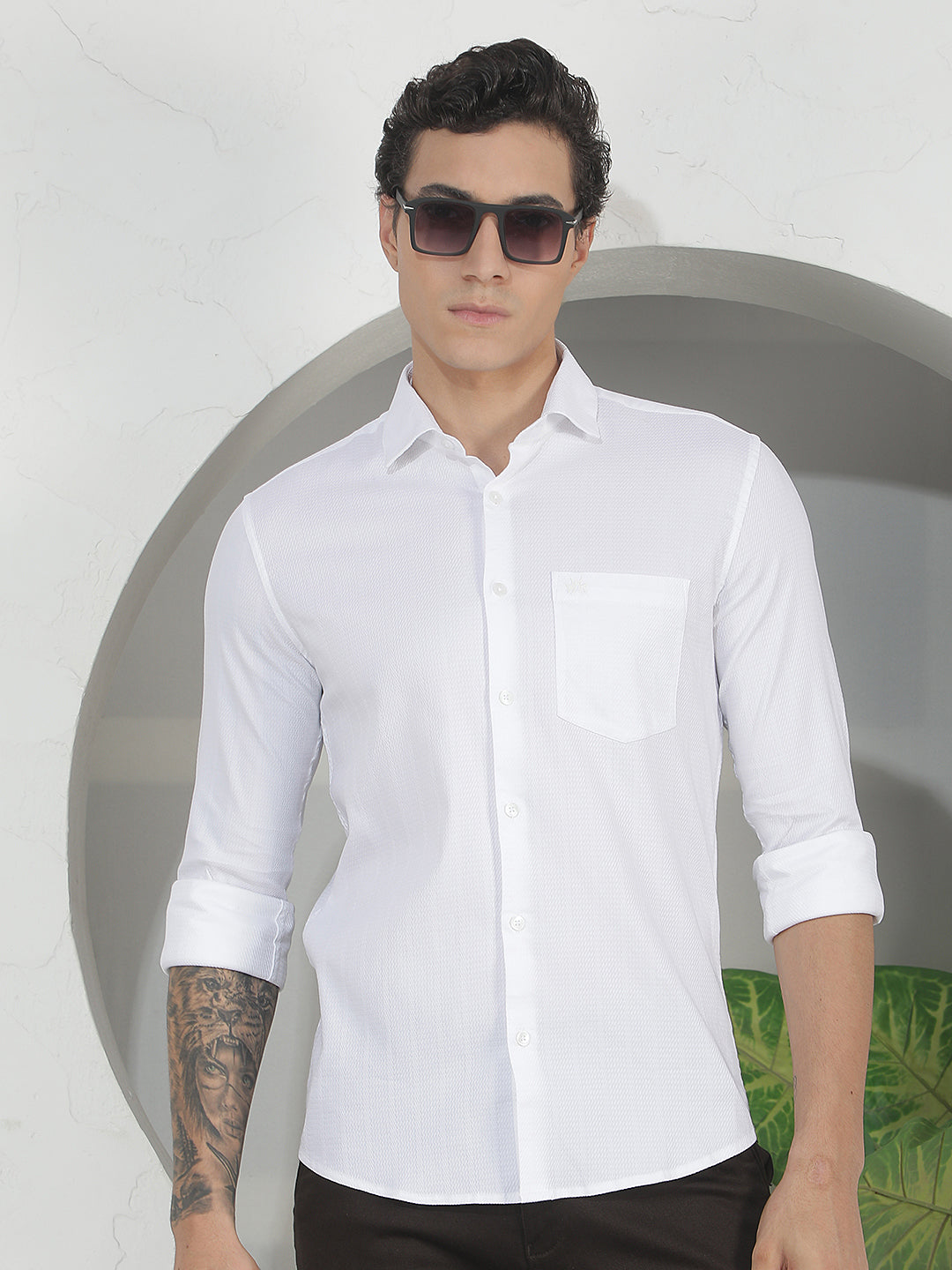Clean Bright White Shirt