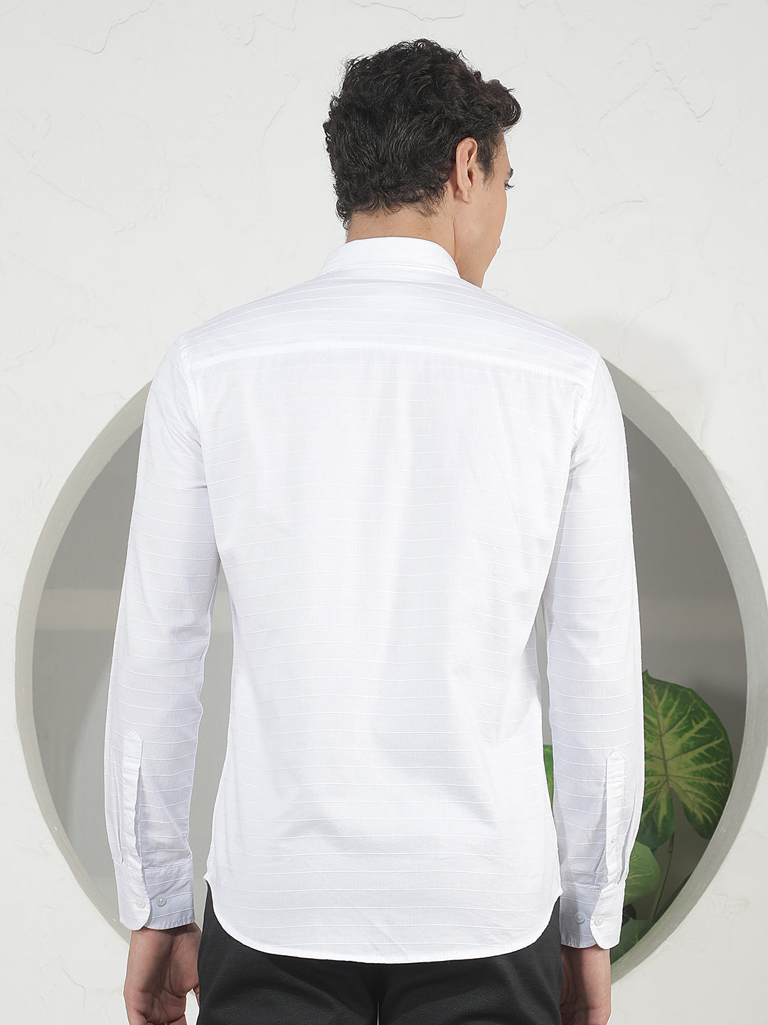 Ivory Structure White Shirt