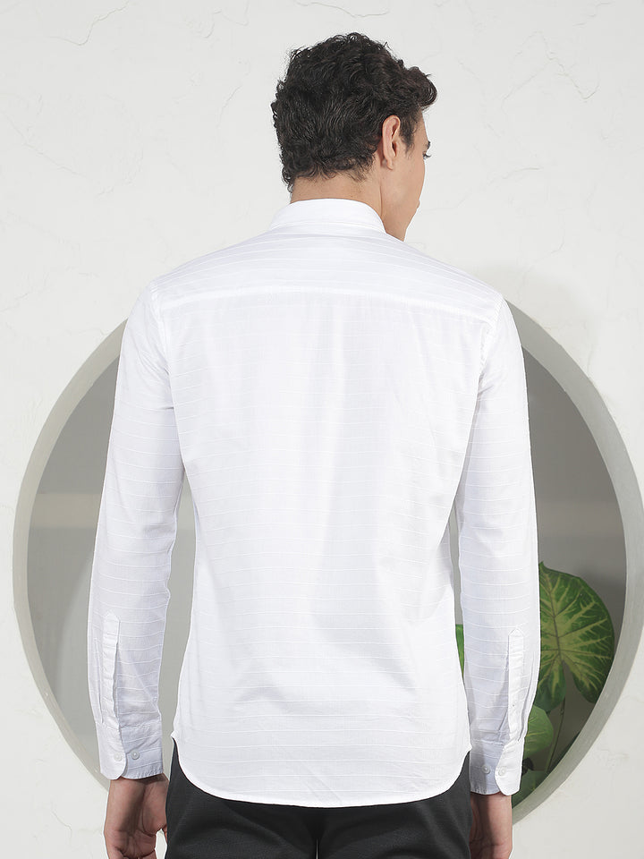 Ivory Structure White Shirt