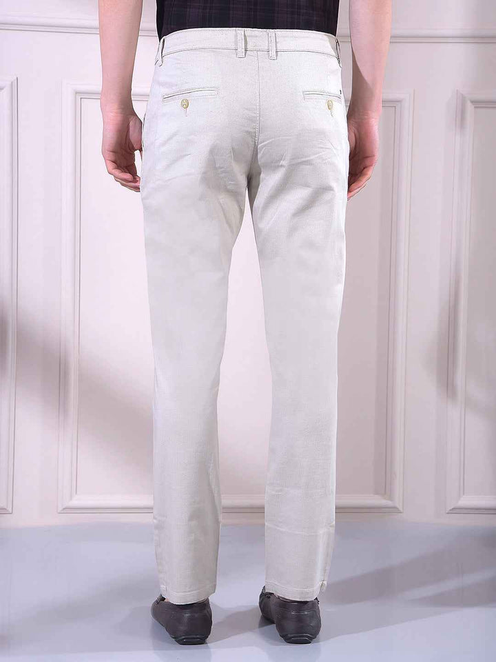 Neutral Beige Urban Trousers