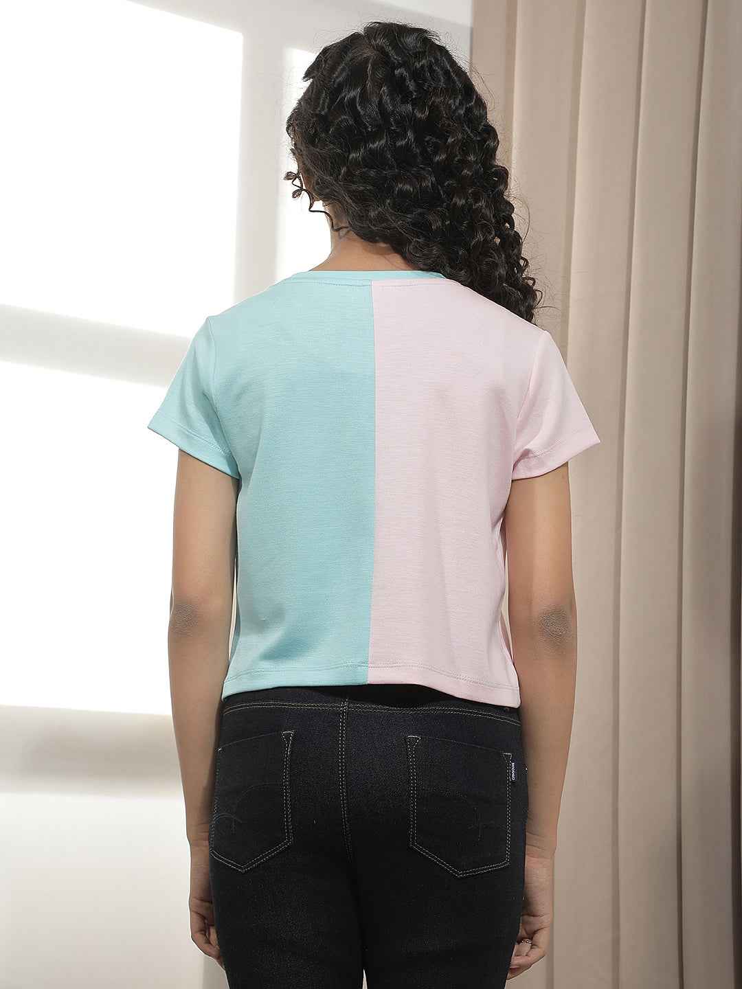 Pink Graphic Print T-Shirt