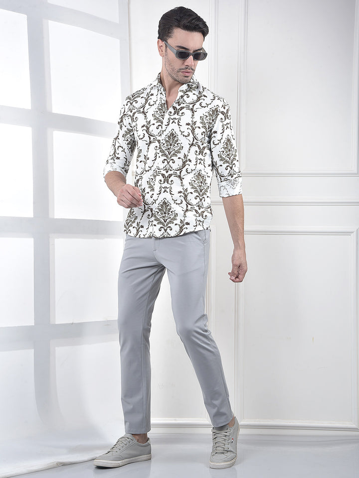 Grey Smart Trousers