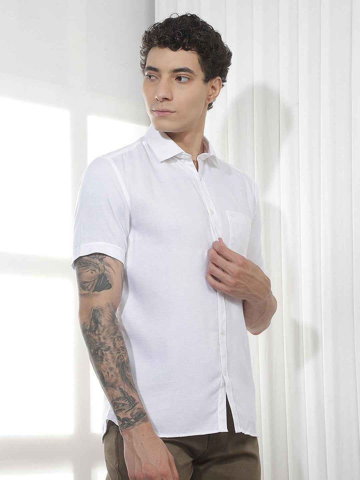 Classic White Casual Shirt