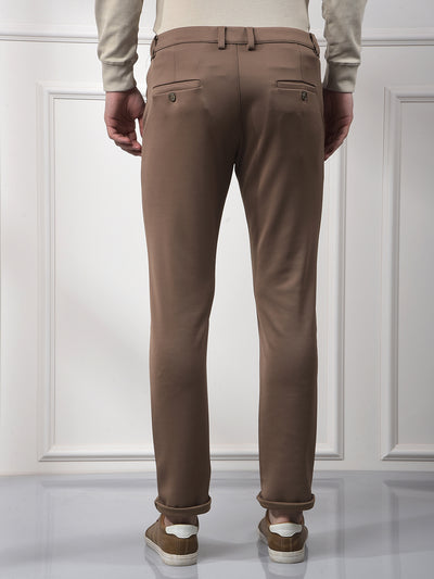 Brown Knitted Trousers