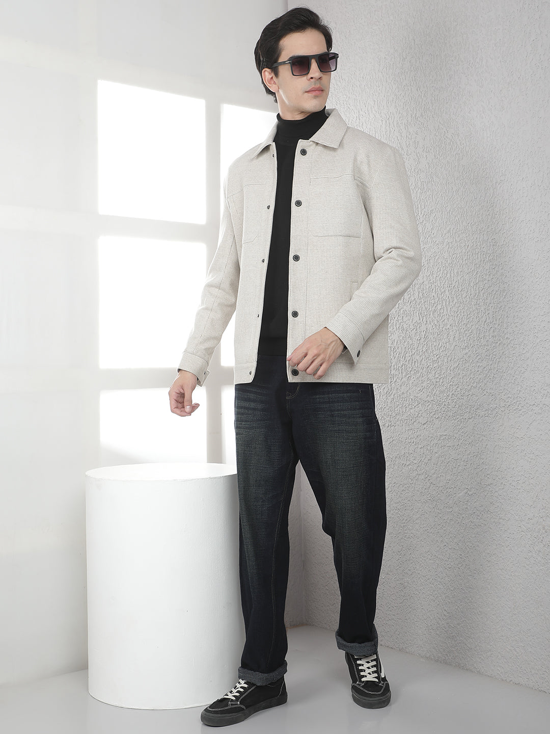 Classic Pewter Grey Shacket