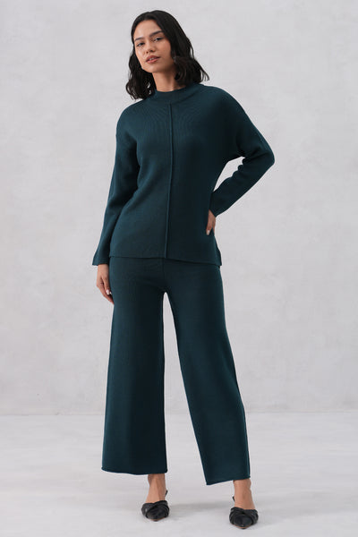 Deep Green Relaxed Co-Ord Set