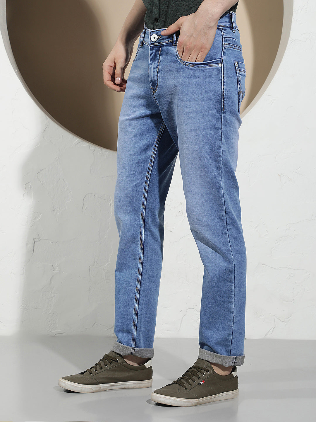 Essential Azure Blue Jeans