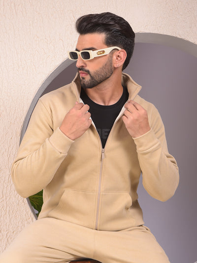 Beige Stylish Sweatshirt