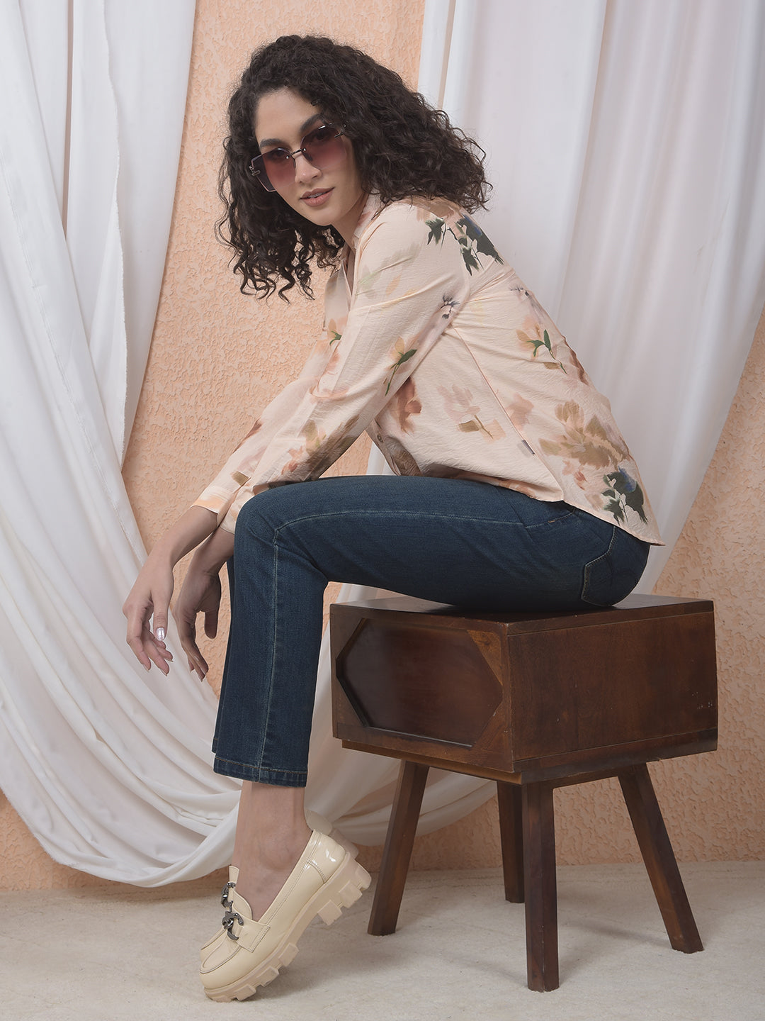 Indigo Blue Straight Jeans