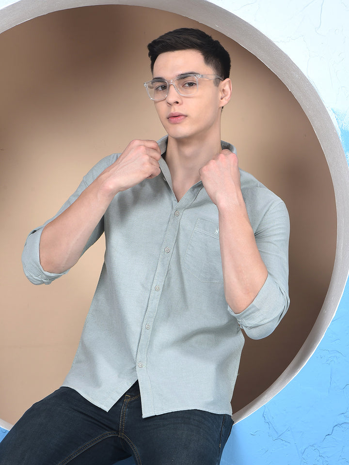 Vogue Mint Cotton Shirt