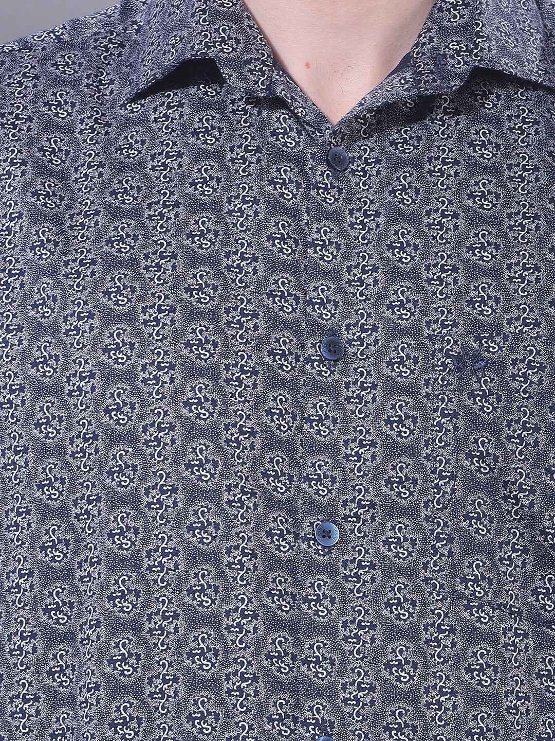 Black Graphic Print Shirt