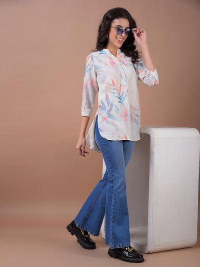 Blue Bootcut Jeans