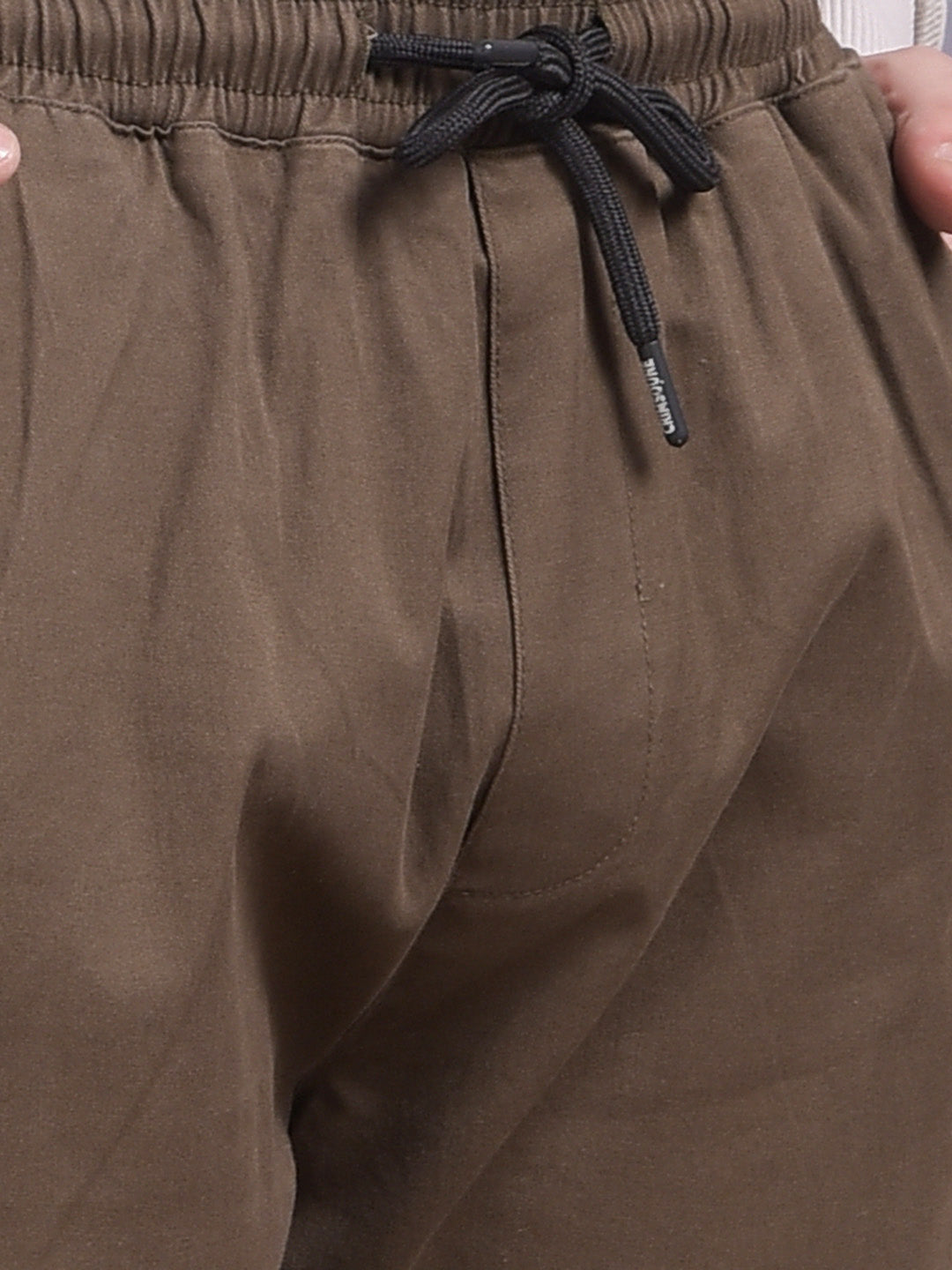 Vivid Olive Cargo Joggers