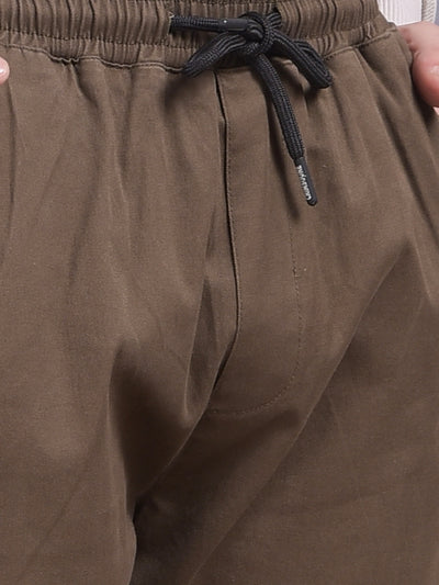 Vivid Olive Cargo Joggers