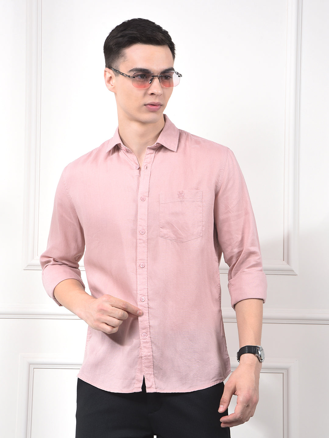 Dusky Peach Linen Classic