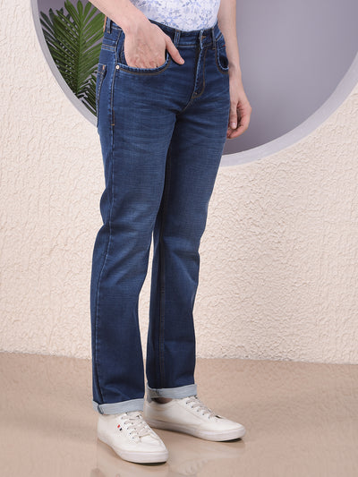 Swanky Blue Straight Jeans