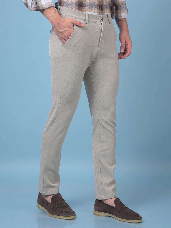 Elevated Beige Trousers