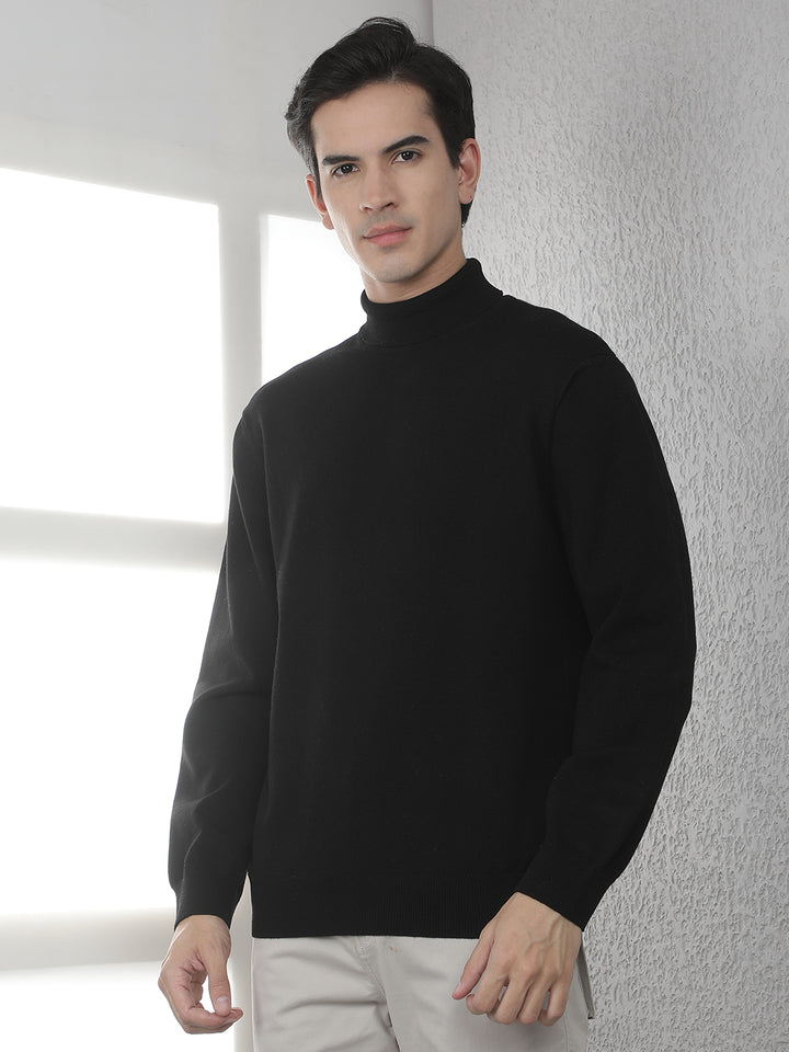 Black Turtle Neck Sweater