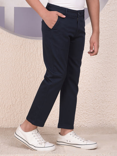 Fresh Aura Navy Blue Trousers