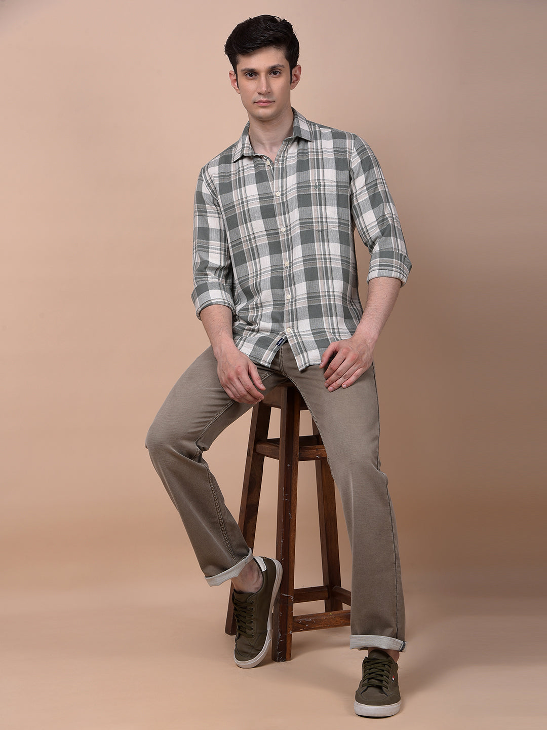 Elevated Brown Straight Jeans