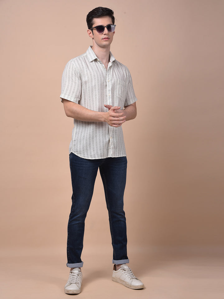 Tailored Trim Navy Blue Jeans