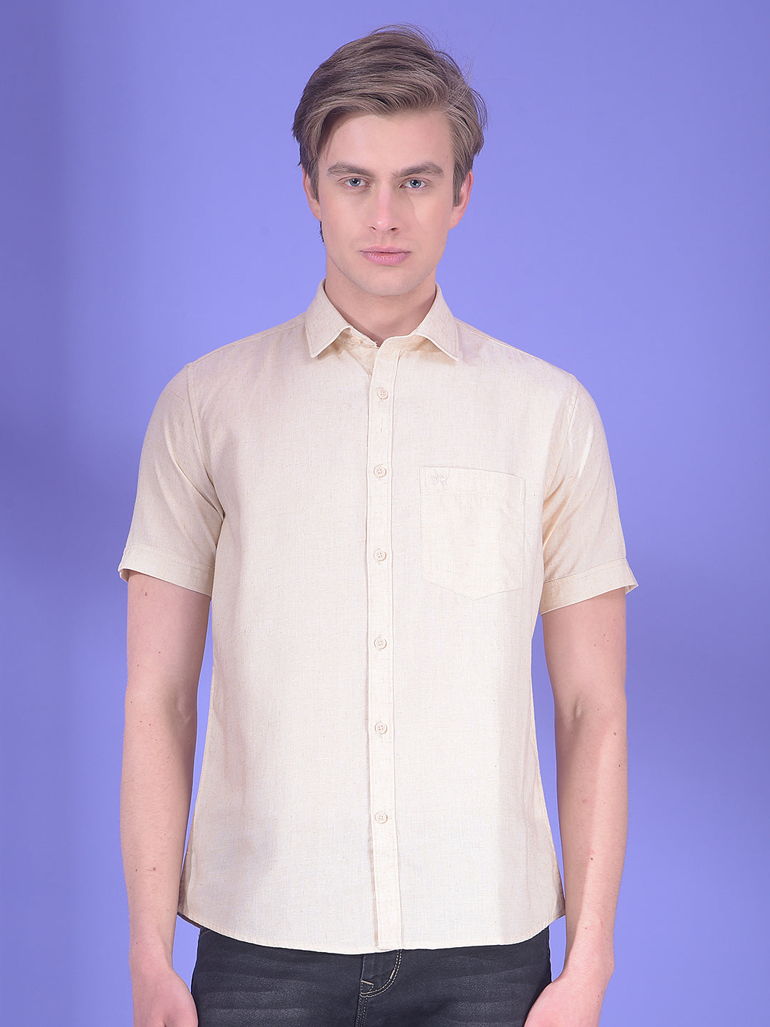 Melllow Yellow Linen Shirt