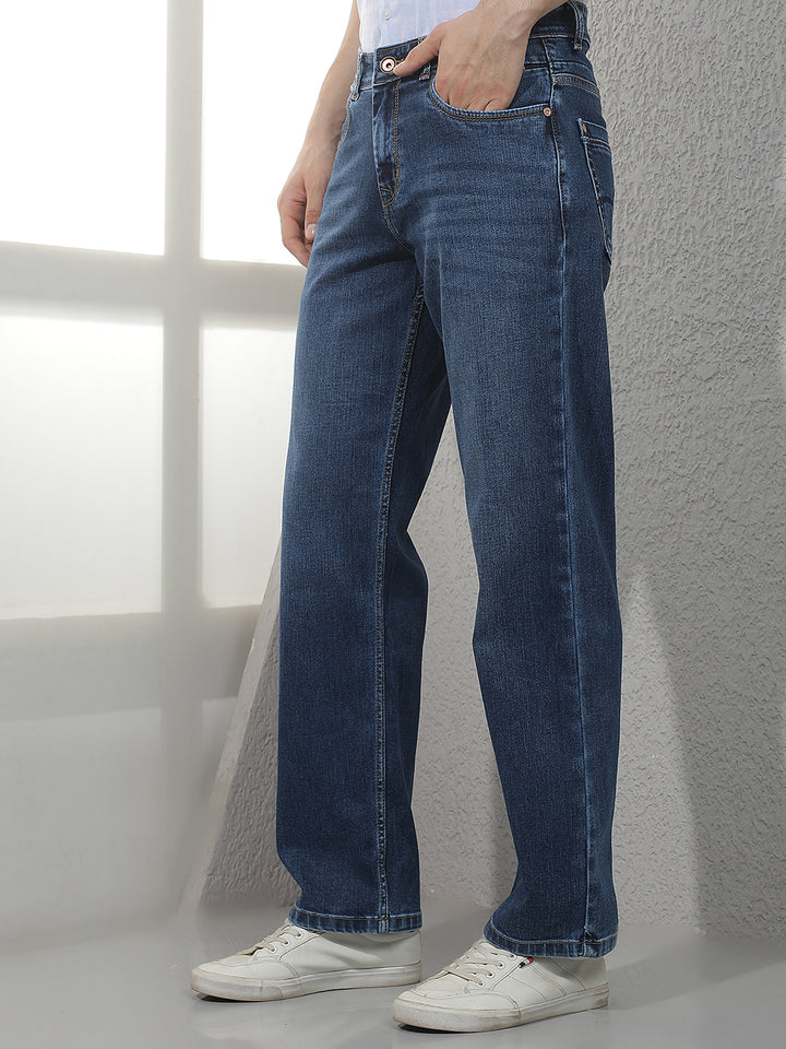 Urban Sapphire Blue Baggy Jeans