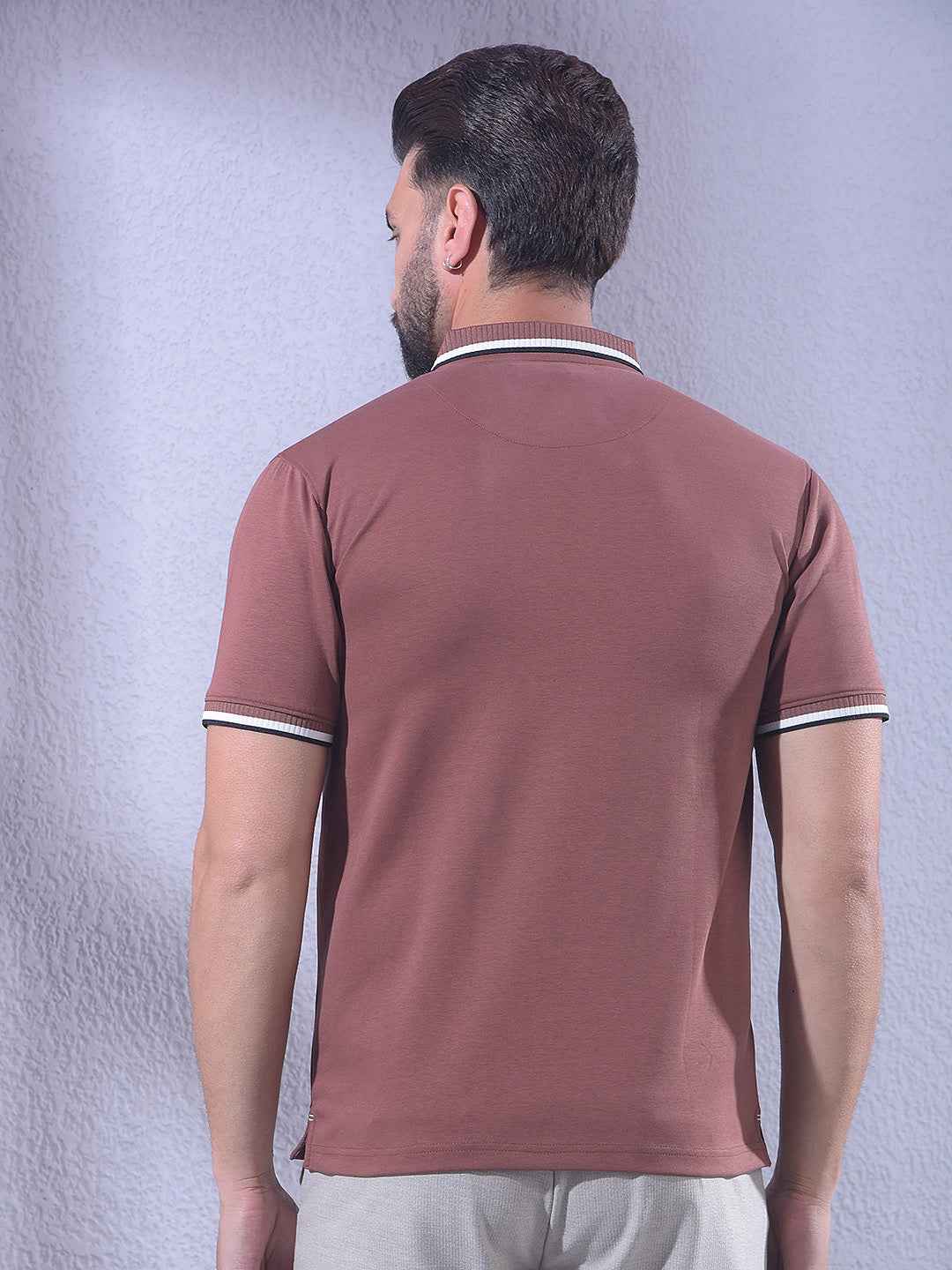 Rustic Terracotta Brown Brown T-Shirt