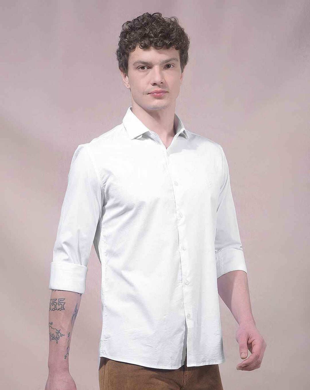 Pure White Everyday Button Shirt