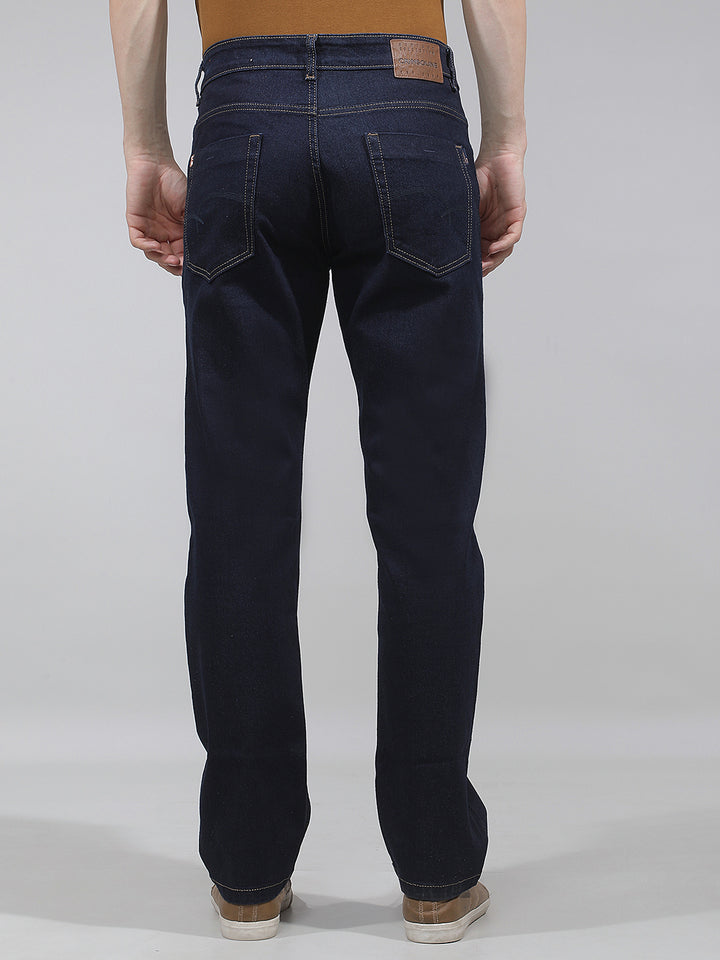 Essential Azure Blue Straight Jeans