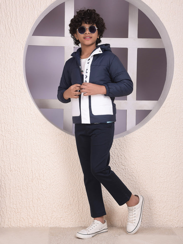 Fresh Aura Navy Blue Trousers