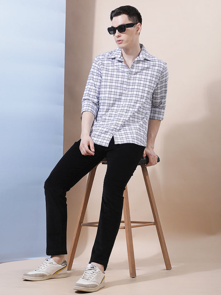 Minimalist Stealth Black Corduroy Trousers