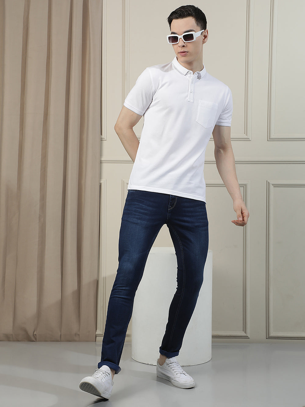 White T-Shirt-Men T-Shirts-Crimsoune Club