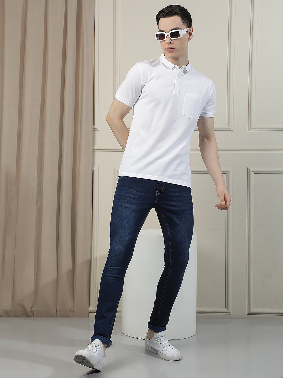 White T-Shirt-Men T-Shirts-Crimsoune Club