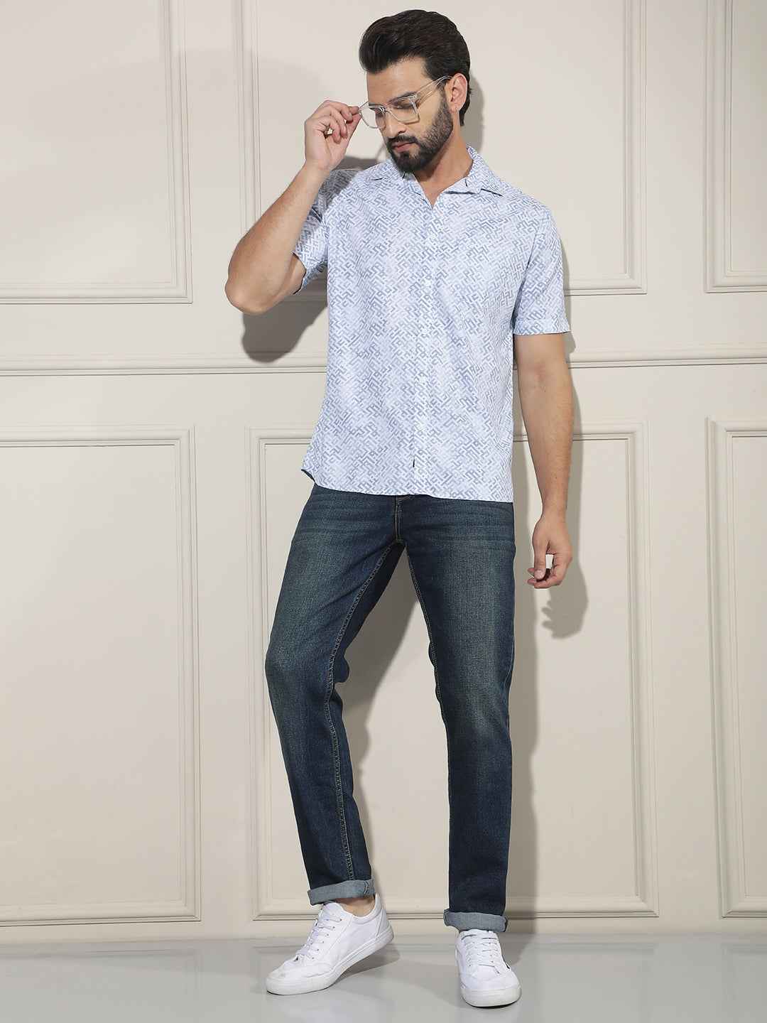 Modern Blue Everyday Casual Jeans