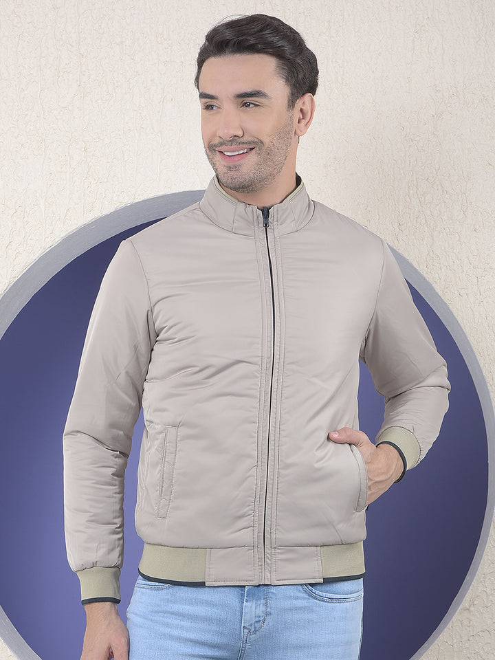 Pulse Navy Reversible Bomber Zip Jacket.