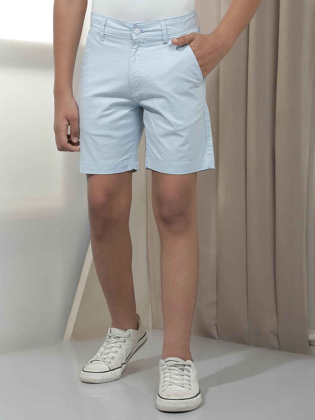 Sky Blue Drift Casual Shorts
