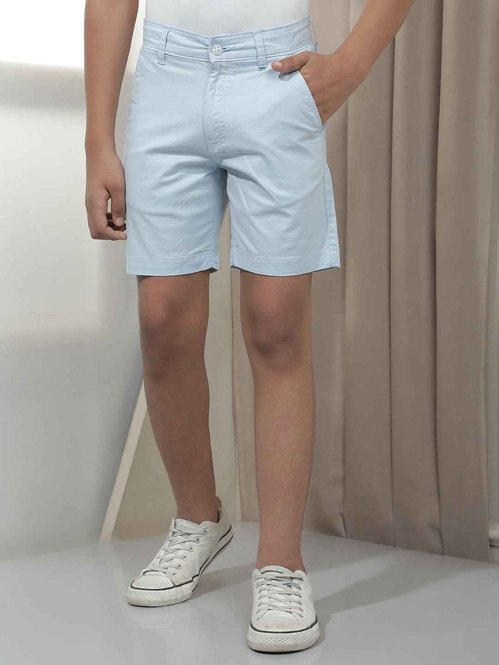 Sky Blue Drift Casual Shorts