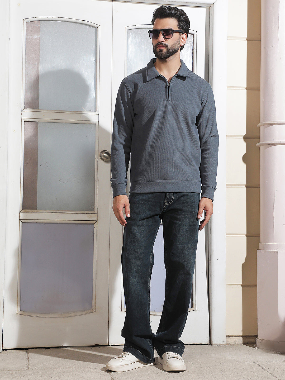Modern Iron Grey Sweatshirt