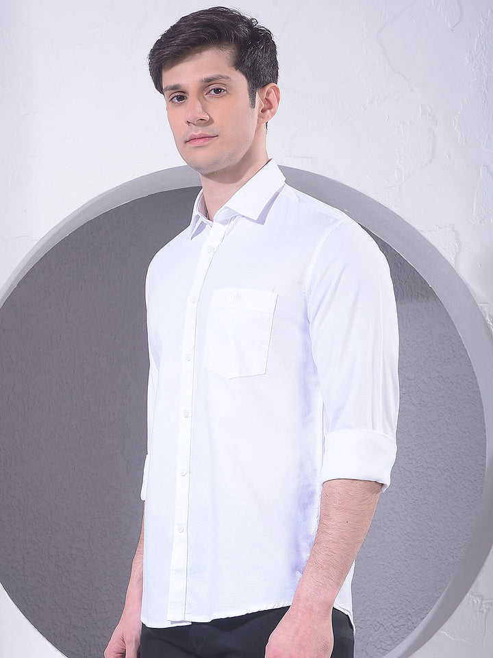 White 100% Cotton Shirt