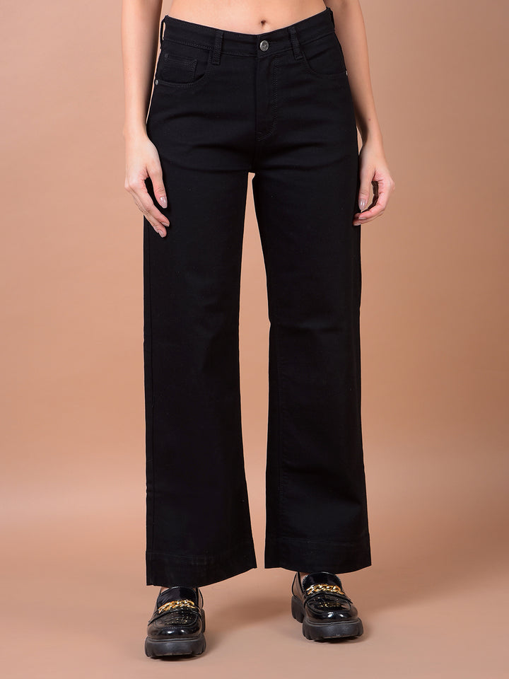 Black Wide Leg Jeans
