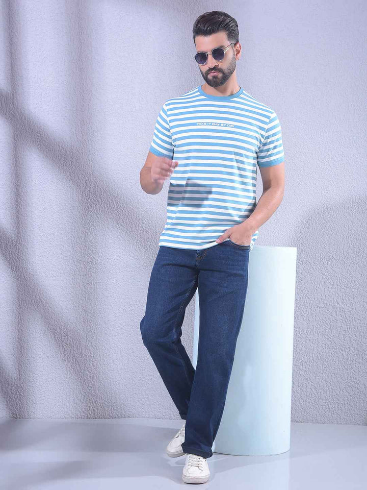 Vintage Blue Straight Jeans