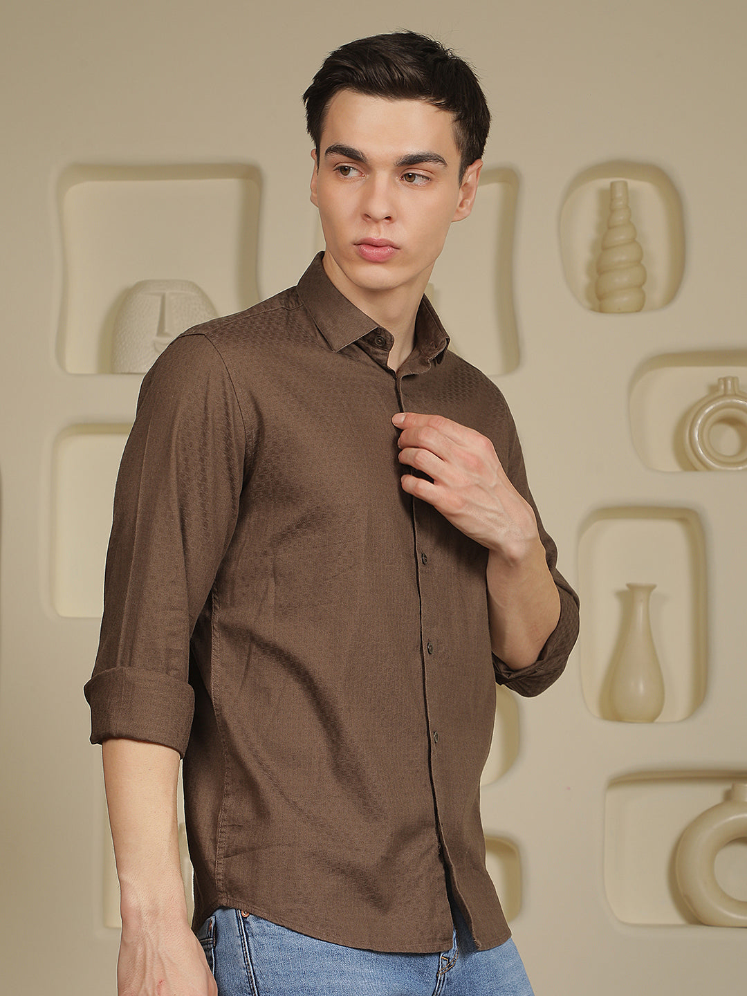 Essential Espresso Brown Shirt