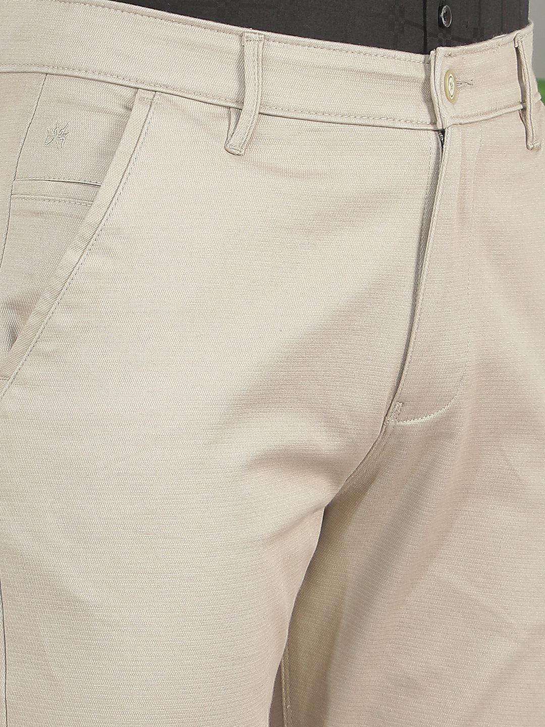 Taupe Sand Beige Trousers