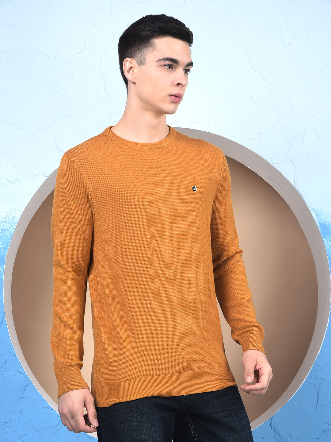 Mustard Knitted Sweater