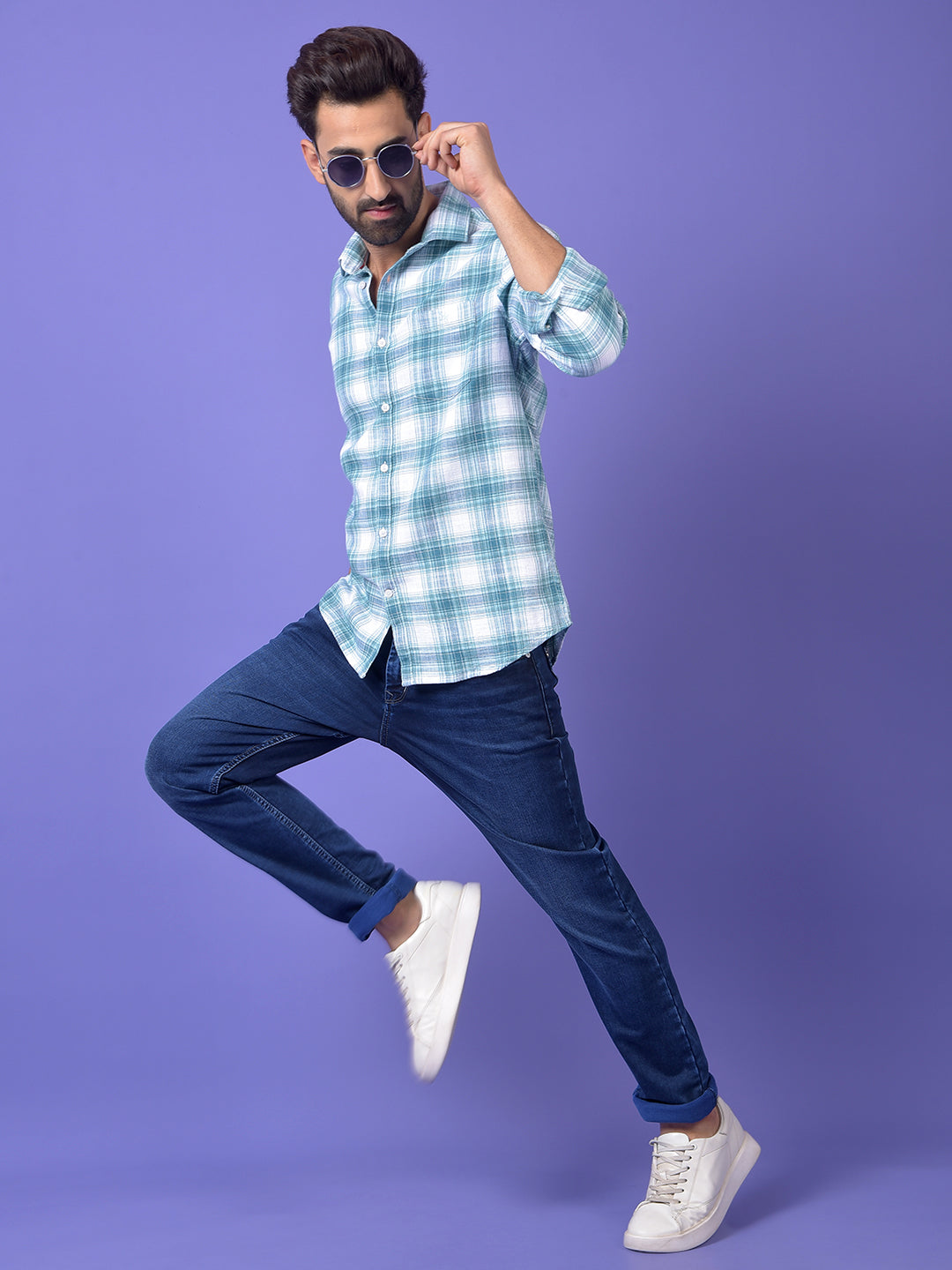 Clean Look Navy blue Jeans