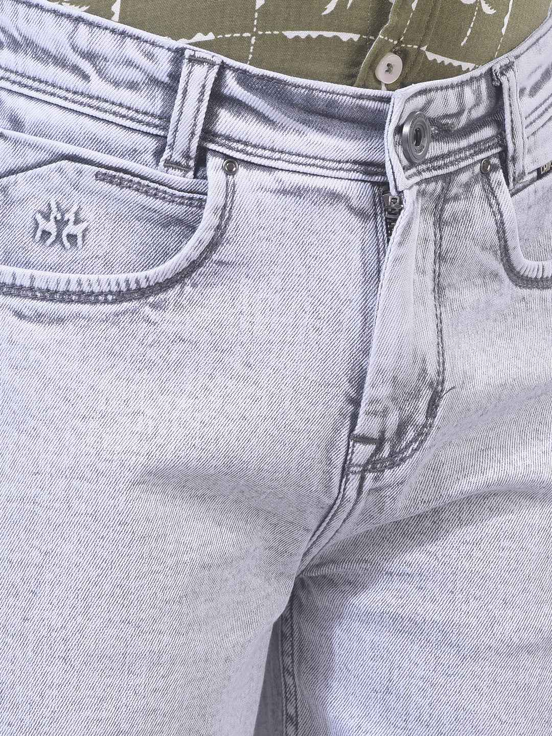 Frost Grey Baggy Street Jeans