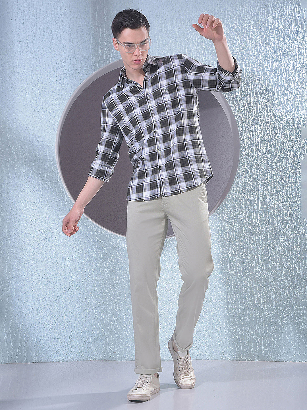 Fresh Green Straight Trousers